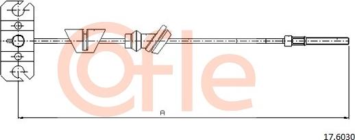 Cofle 17.6030 - Auto Part