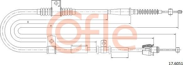 Cofle 17.6051 - Auto Part