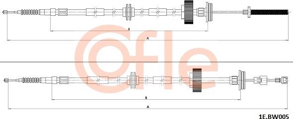 Cofle 1E.BW005 - Auto Part
