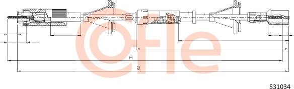 Cofle S31034 - Auto Part