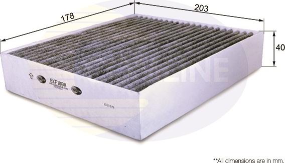Comline EKF108A - SALONA FILTRS EKF108A
