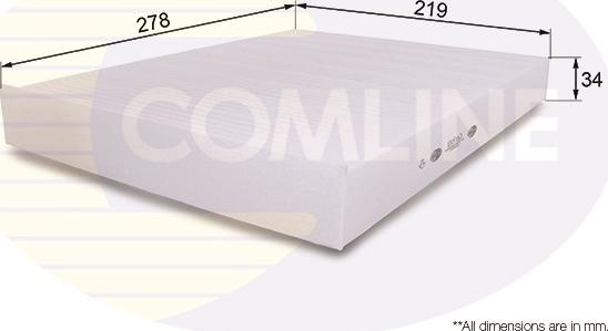 Comline EKF163 - SALONA FILTRS EKF163