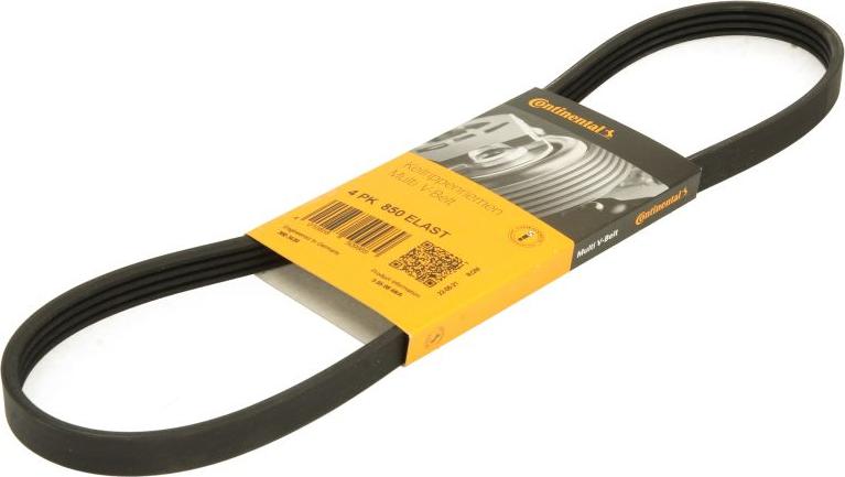 CONTINENTAL 4PK850 ELAST - Ķīļrievu siksna