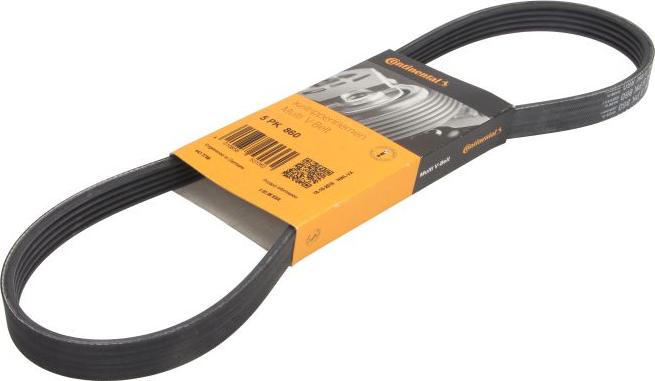 CONTINENTAL 5PK860 - 5PK860 SIKSNA CONTITECH