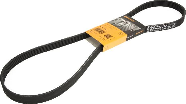CONTINENTAL 6PK1264 - Ķīļrievu siksna -