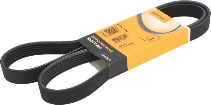 CONTINENTAL 6PK1345 - 6PK1345 SIKSNA CONTITECH