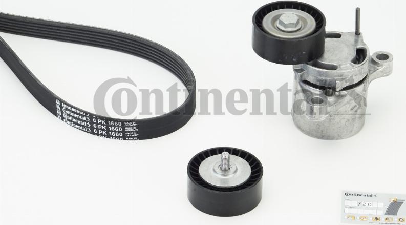 CONTINENTAL 6PK1660K5 - Auto Part