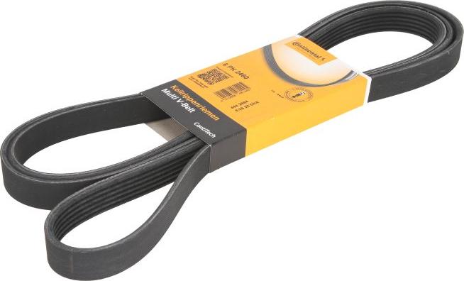 CONTINENTAL 6PK2460 - AGREGĀT SIKSNAS KOMPLEKTS