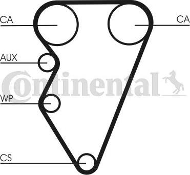 CONTINENTAL CT708WP1 - Auto Part