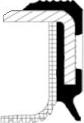 Corteco 20030111B - 55x68x8 BLĪVSLĒGS 20030111B