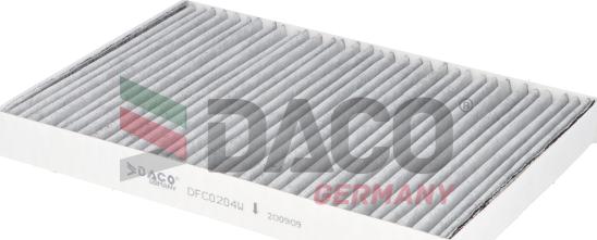 DACO DFC0204W - Filtrs, Salona telpas