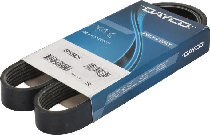 DAYCO 6PK962S - Ķīļrievu siksna