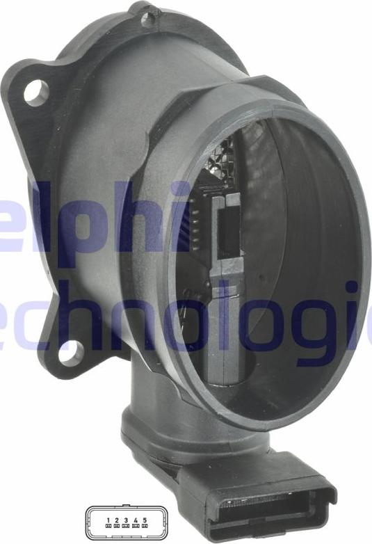 Delphi AF10075-12B1 - GAISA DAUDZUMA MĒR