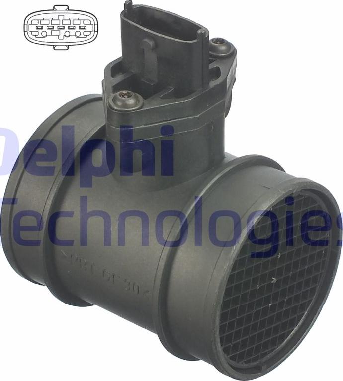 Delphi AF10274-12B1 - Gaisa masas mērītājs