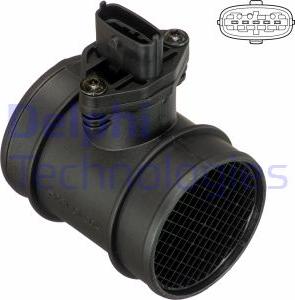 Delphi AF10625-12B1 - Gaisa masas mērītājs
