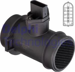 Delphi AF10647-12B1 - Gaisa masas mērītājs