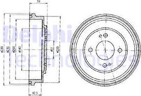 Delphi BF208 - Auto Part
