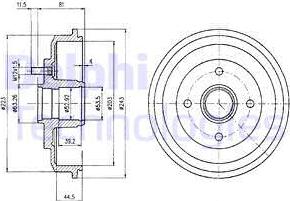 Delphi BF402 - Auto Part
