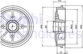 Delphi BF484 - Auto Part