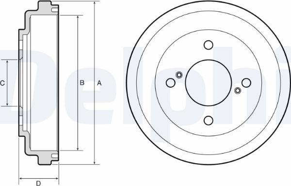 Delphi BF651 - Auto Part