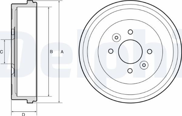 Delphi BF658 - Auto Part