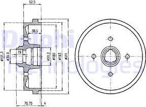 Delphi BF96 - Auto Part