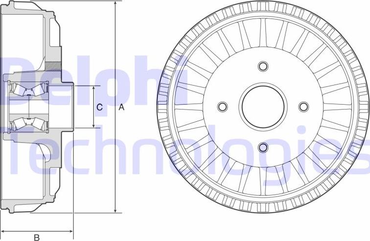 Delphi BFR768 - Auto Part