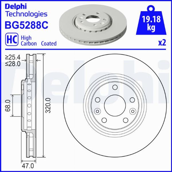Delphi BG5288C