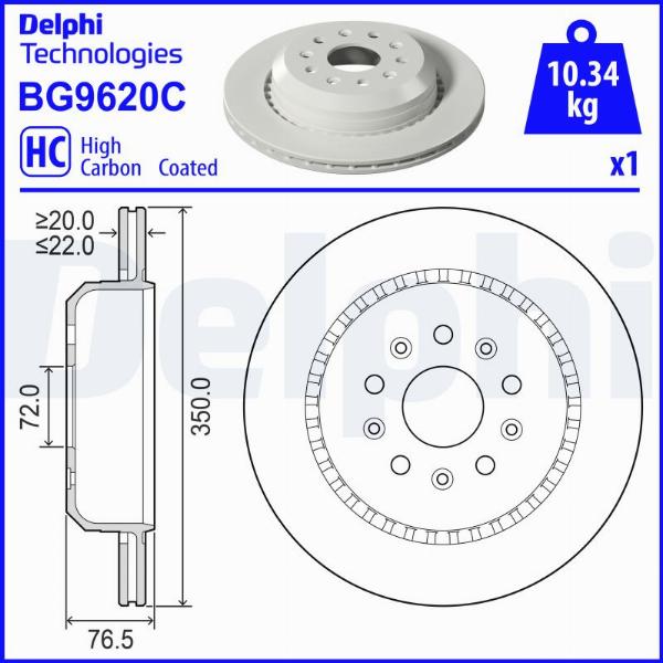 Delphi BG9620C - Auto Part