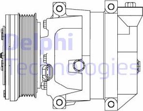 Delphi CS10095-12B1 - Auto Part