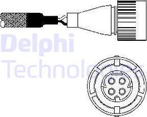 Delphi ES10254-12B1 - Lambda zonde