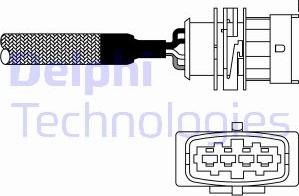 Delphi ES10982-12B1 - Lambda zonde