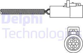 Delphi ES20014-12B1 - Lambda zonde