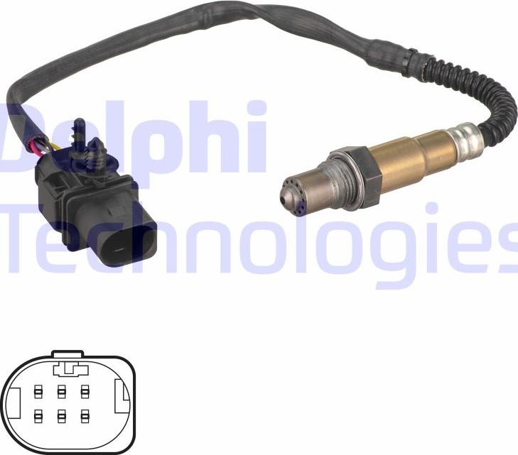 Delphi ES21115-12B1 - LAMBDA ZONDE UAR9000-EE011