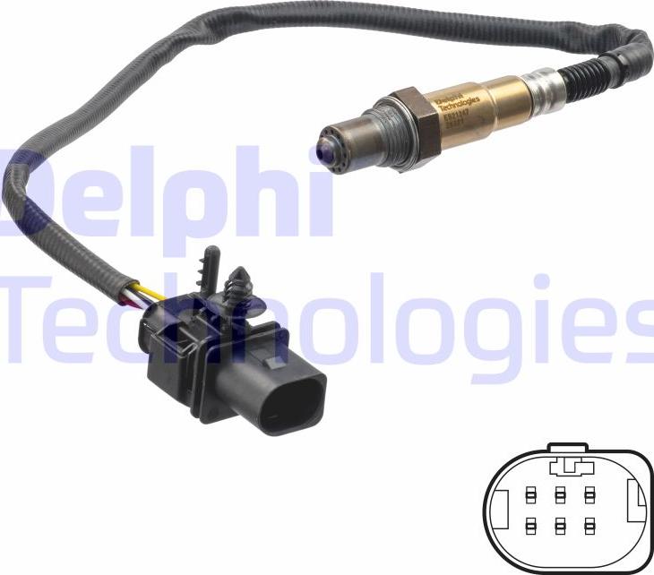 Delphi ES21247-12B1 - Lambda zonde