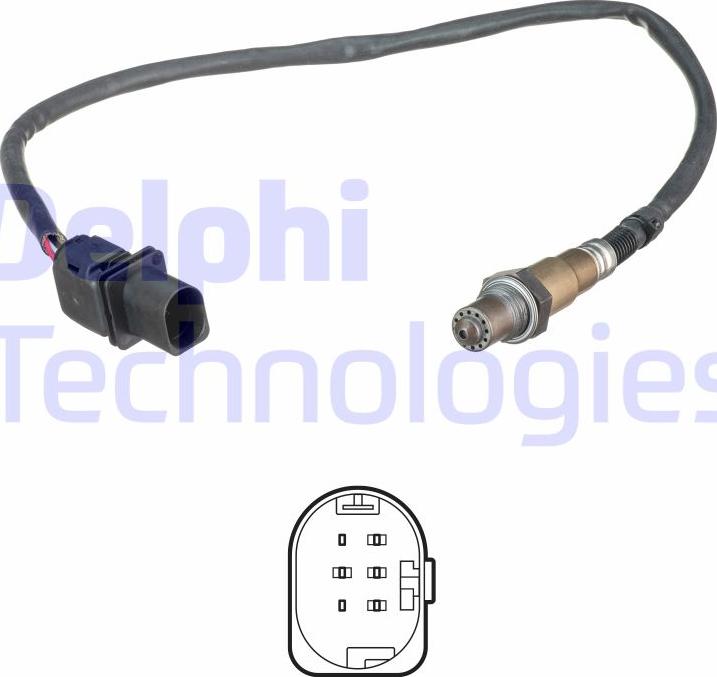 Delphi ES21349-12B1 - Lambda zonde