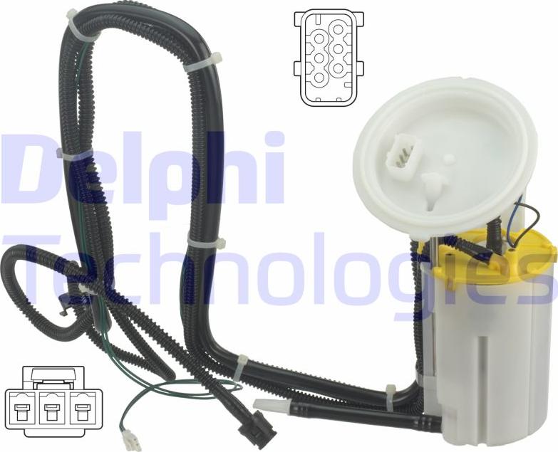 Delphi FG2017-12B1 - DEGVIELAS PADEVES MODULIS