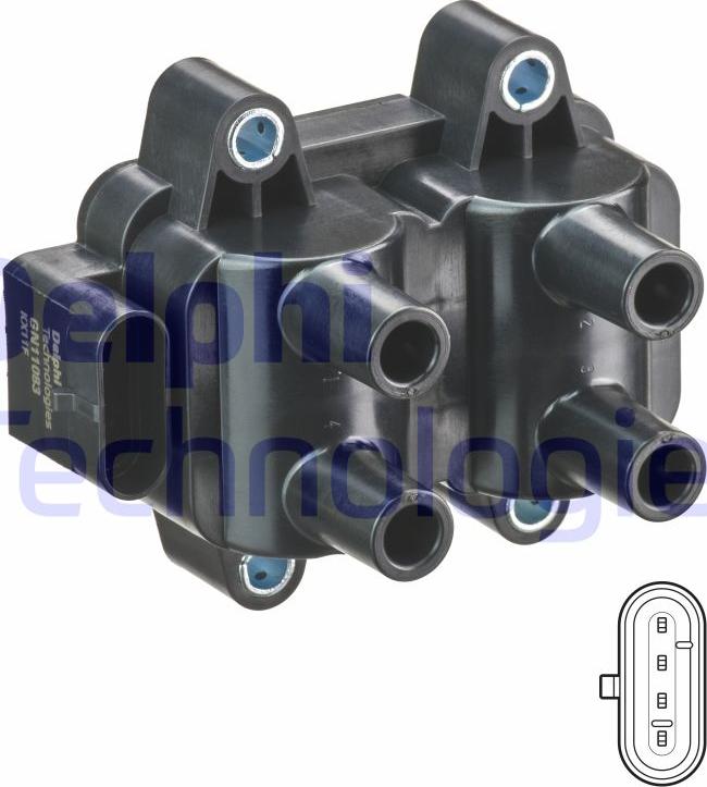 Delphi GN11083-12B1 - Auto Part