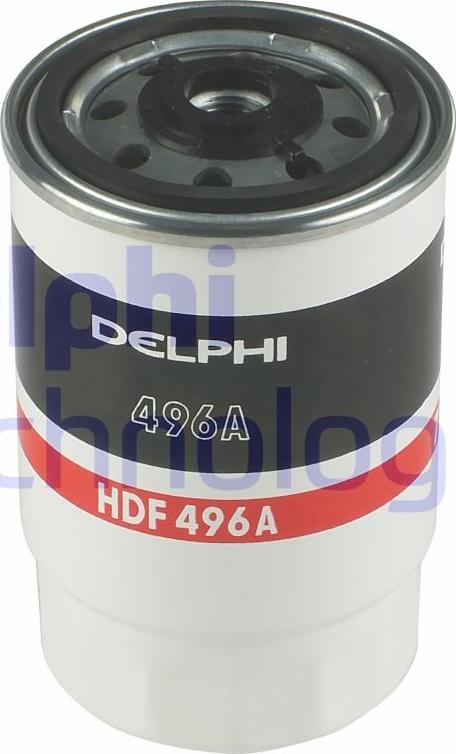 Delphi HDF496 - Degvielas filtrs