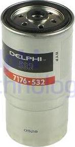 Delphi HDF532 - Degvielas filtrs