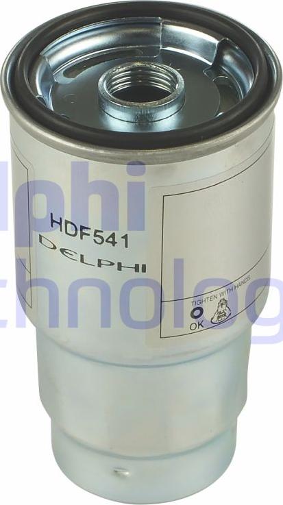Delphi HDF541 - DEGVIELAS FILTRS HDF541
