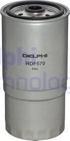 Delphi HDF570 - Degvielas filtrs