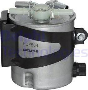 Delphi HDF584 - DEGVIELAS FILTRS KLH44-22