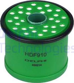 Delphi HDF910 - DEGVIELAS FILTRS KX74