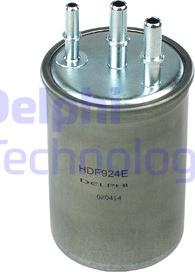 Delphi HDF924E - Degvielas filtrs