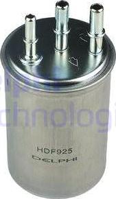 Delphi HDF925 - DEGVIELAS FILTRS KL505