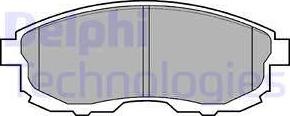 Delphi LP812 - Bremžu uzliku kompl