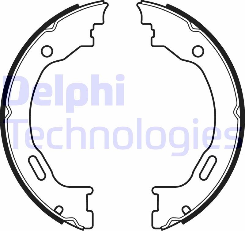 Delphi LS2077 - Bremžu loku kompl
