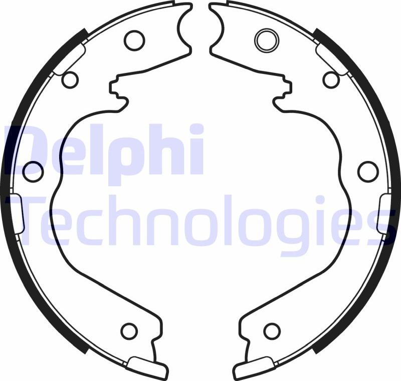 Delphi LS2137 - Bremžu loku kompl