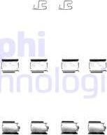 Delphi LX0343 - Piederumu komplekts, Disku